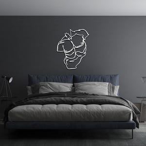body art,
sensual wall art,
masculine art,
minimalist line art,
steampunk wall art,
metal artwork,
square body,
home gym wall art,
sport gift,
body building,
body love,
man cave decor,
gift for man,