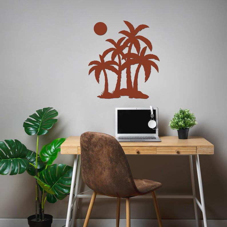 metal palm tree,
palm tree art,
ocean wall art,
sunset wall art,
tropical wall art,
nautical wall art,
beach wall art,
palm tree wall decor,
palm tree sign,
metal Wall art,
metal palm trees,
coastal wall art,
metal wall sign,
