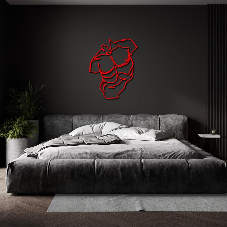 body art,
sensual wall art,
masculine art,
minimalist line art,
steampunk wall art,
metal artwork,
square body,
home gym wall art,
sport gift,
body building,
body love,
man cave decor,
gift for man,