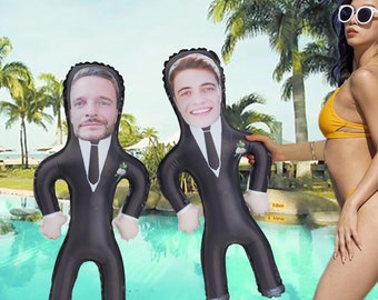 Poupée de marié gonflable personnalisée : cadeau d'enterrement de vie de jeune fille