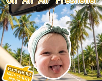 Picture Air Freshener, Custom Air Freshener, Cute Car Accessories, Photo Freshener, Car Freshies, Car Decor, Custom Gift, Personalized Gift