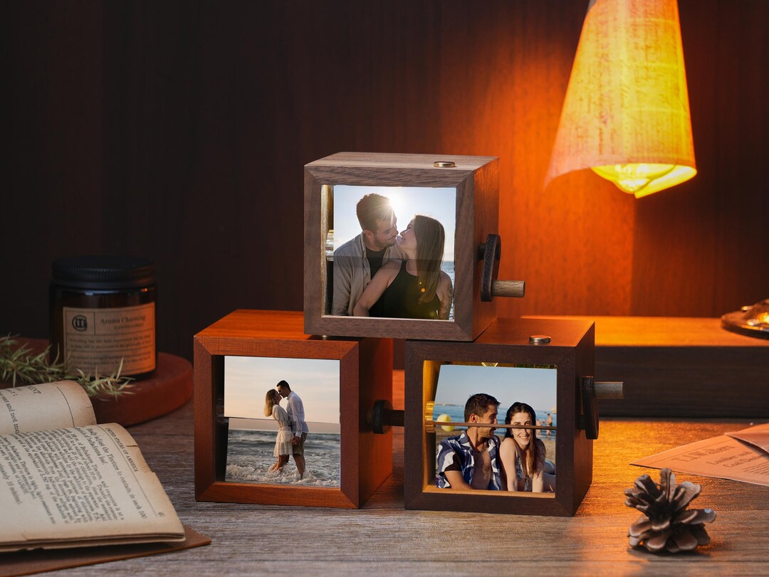 Photobox Books Personalized Photo Flipbook Animation Box,custom Wooden Photo Book With ...