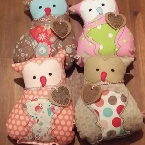 Instant download 9 inch owl bird PDF E-pattern