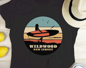 Vintage Wildwood New Jersey Surfer T-shirt