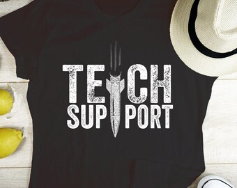 Lustiges Tech Support Shirt: Abstürzende Rakete IT Geschenk