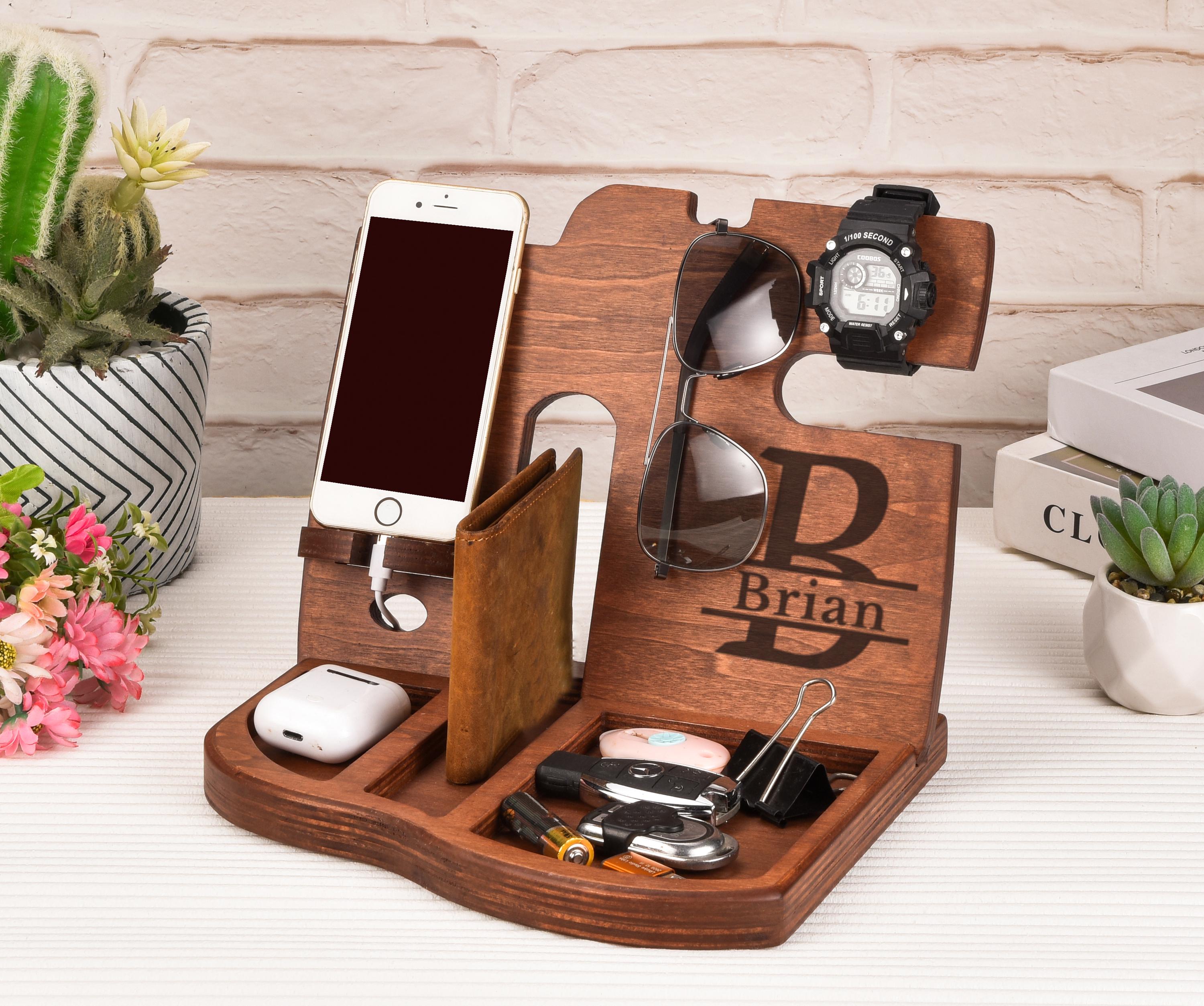 Personalized Men, Docking Station Men, Mens Birthday Gift, Mens Gift ...
