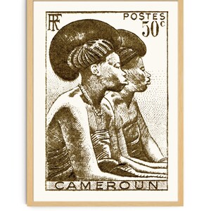 Tribal Art and Ethnic Art, Black Art and African American Art, African Art Print and African Tribal art, Cameroon Art for a Soul Sister
