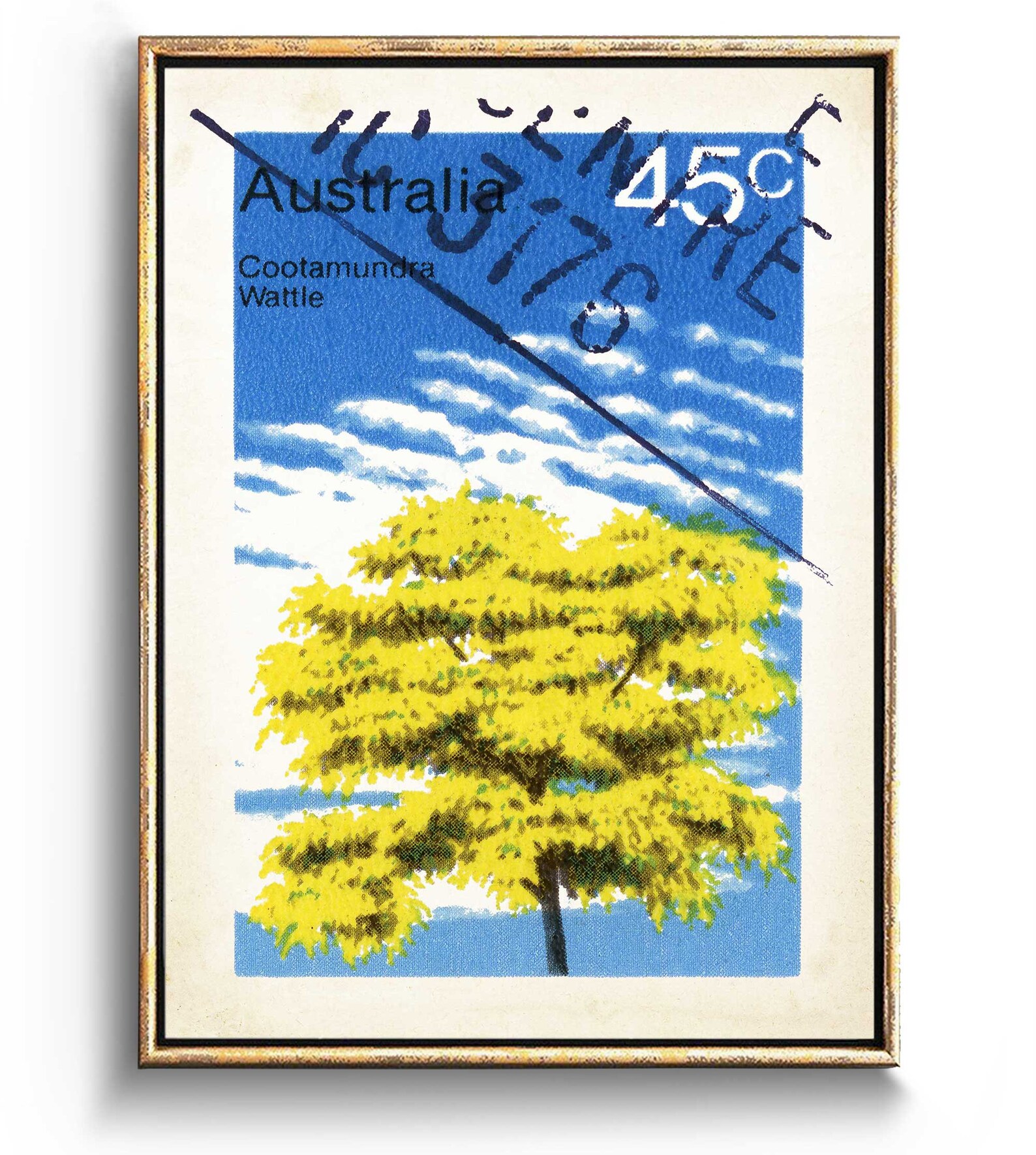 Botanical print of Australian Art. Australia Poster and Floral Etsy