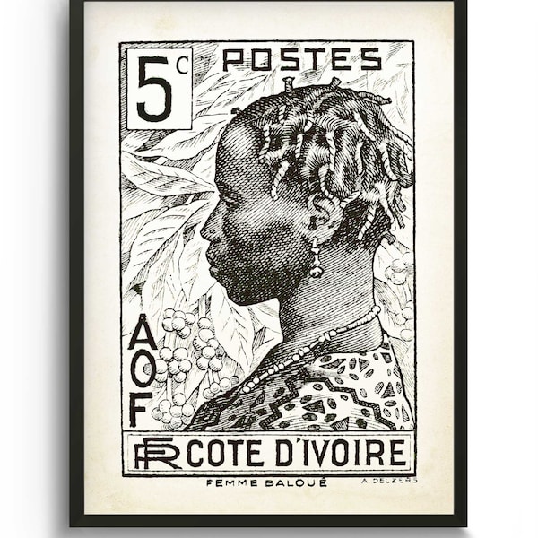 Vintage African Art Etsy