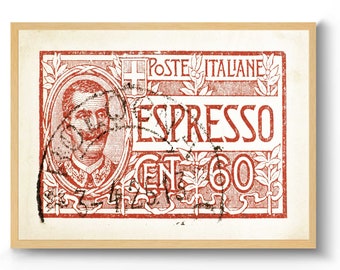 Coffee art, Kitchen Wall art, Italian Art Print, Coffee Sign, Italy Poster, Vintage Illustration Print. Kitchen Wall Decor, Affiche Vintage