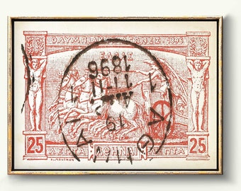 Arte de la mitología griega, dioses griegos antiguos, esculturas y estatuas griegas, láminas de arte griego antiguo, arte mural griego vintage, regalos históricos