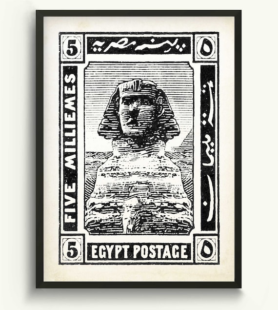 Egyptian Wall Art Ancient Egypt Poster and Egyptian Decor | Etsy