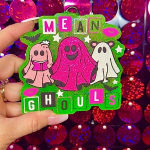 Mean Ghouls Halloween Freshie, Car Scent, Air Freshener, Cute Car Freshie, Halloween Car Accessories, Halloween freshie