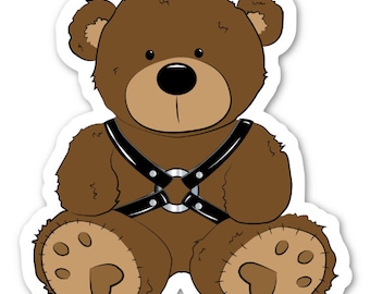 Bondage Bear Stickers