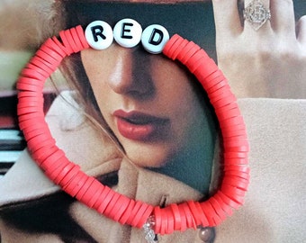 Red Friendship Bracelet | Red Beaded Bracelet