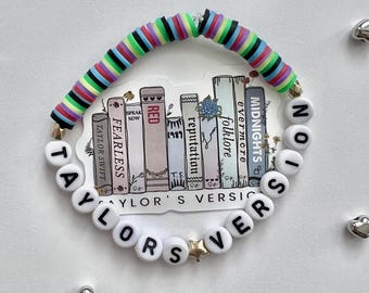 Music Version Friendship Bracelet | Rainbow Beaded Bracelet