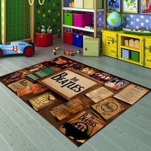 Beatles Rug,Beatles Rugs,Beatles Art Rug,Beatles Art Rugs,Beatles Area Rug,Area Rug,Beatles Area Rugs,Area Rug,Home Decor Rugs,Housewarming