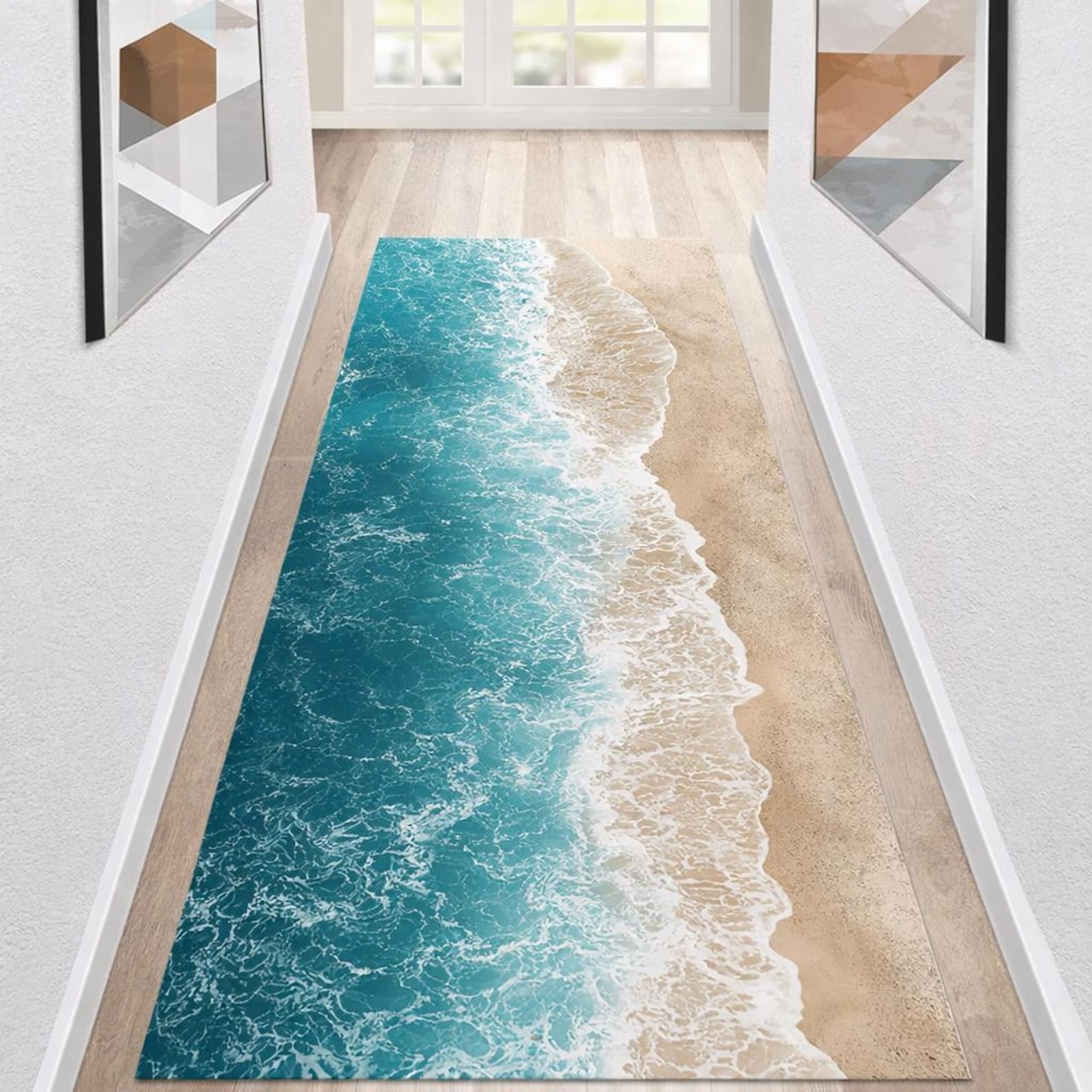 Ocean Beach Runner Rug