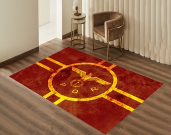 Ancient Rome Rug: Baroque Architecture Print, Home Decor - Etsy