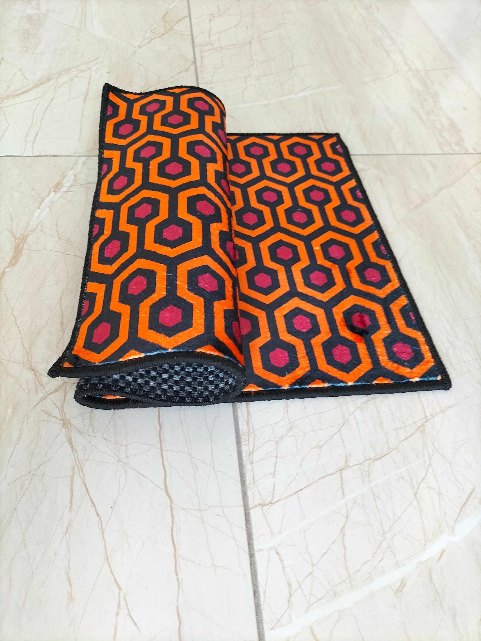 The Shining Overlook Hotel Rug: Geometric Pattern - Etsy