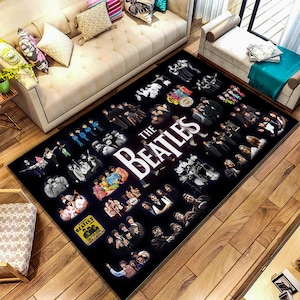 Beatles Rug,Beatles Rugs,Beatles Art Rug,Beatles Art Rugs,Beatles Area Rug,Area Rug,Beatles Area Rugs,Area Rug,Home Decor Rugs,Housewarming