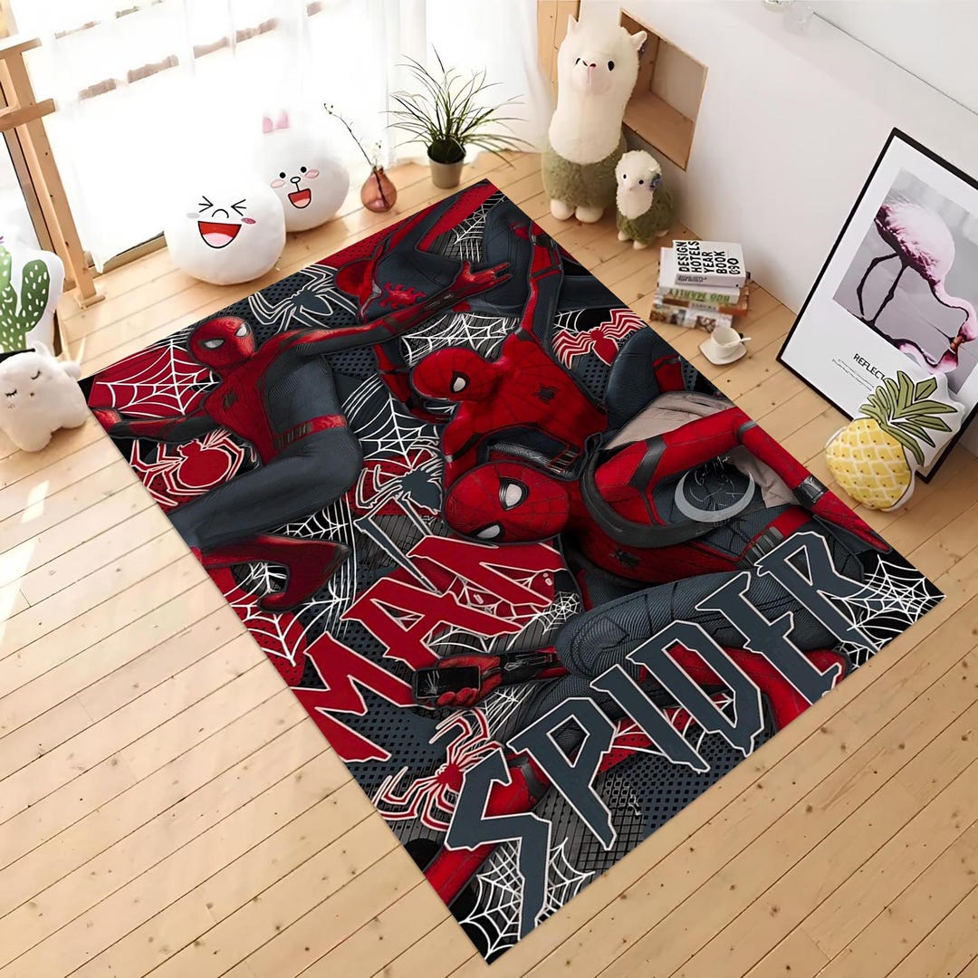 Super Hero Rug,spider-man Rug, Avenger Rug, Venom Rug, 347 May,magazine ...
