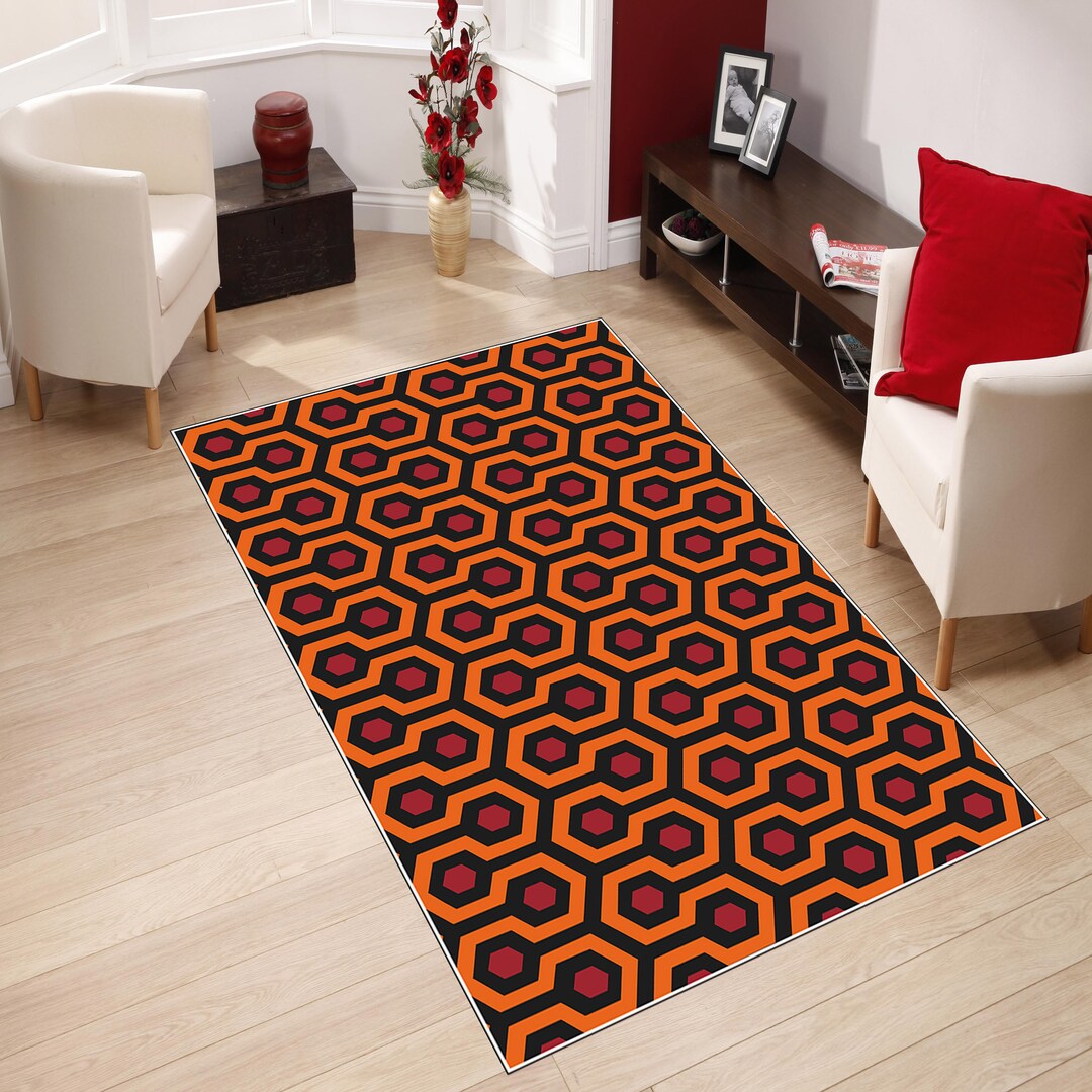 The Shining Overlook Hotel Rug: Geometric Pattern - Etsy