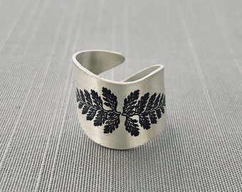 Sterling Silver Fern Ring No. 2