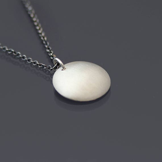 Choose your chain length Ready to Ship! Petite geometric seed pod necklace in sterling silver