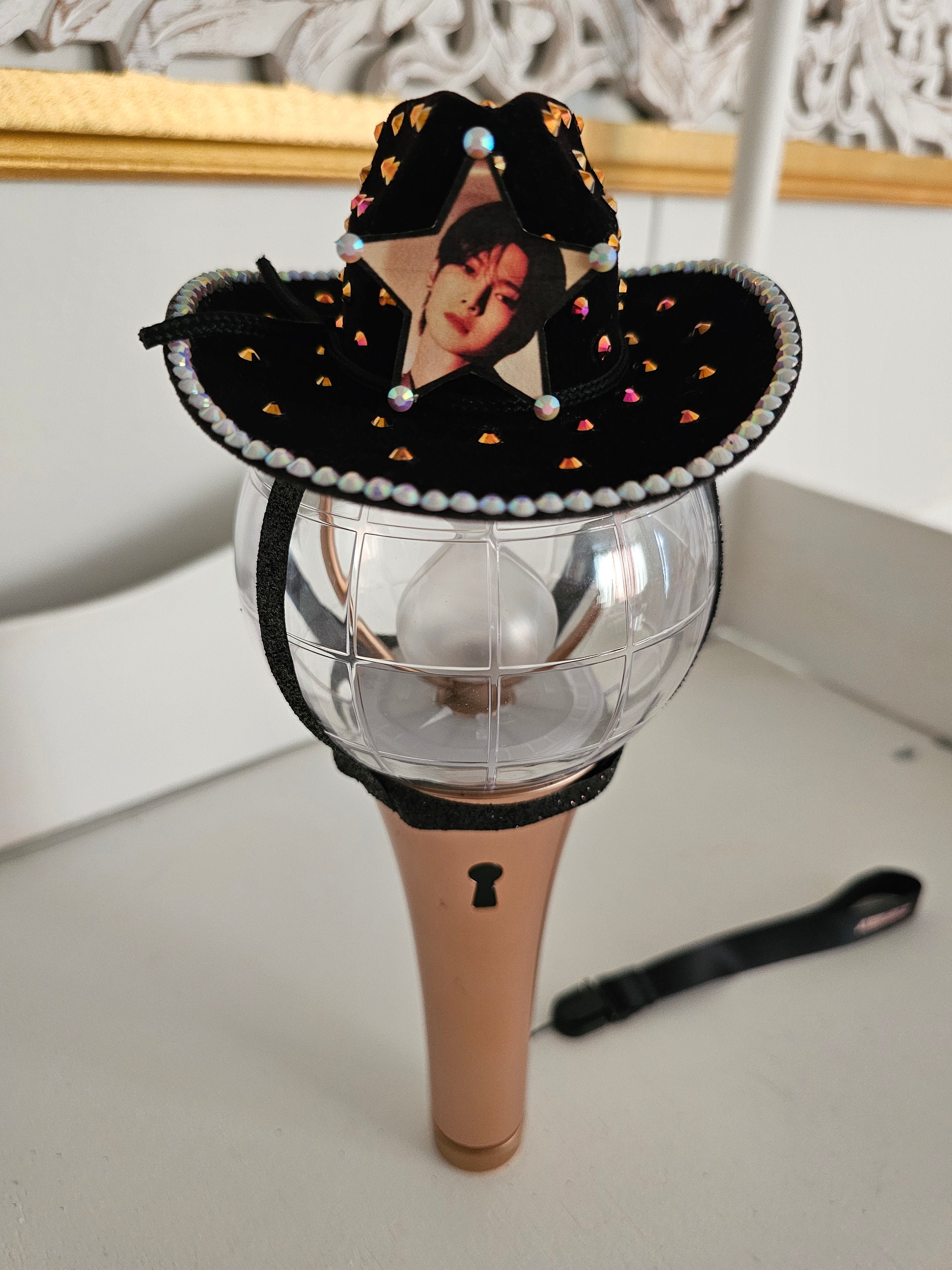 Kpopcowboy Custom Hat for Lightstick Etsy