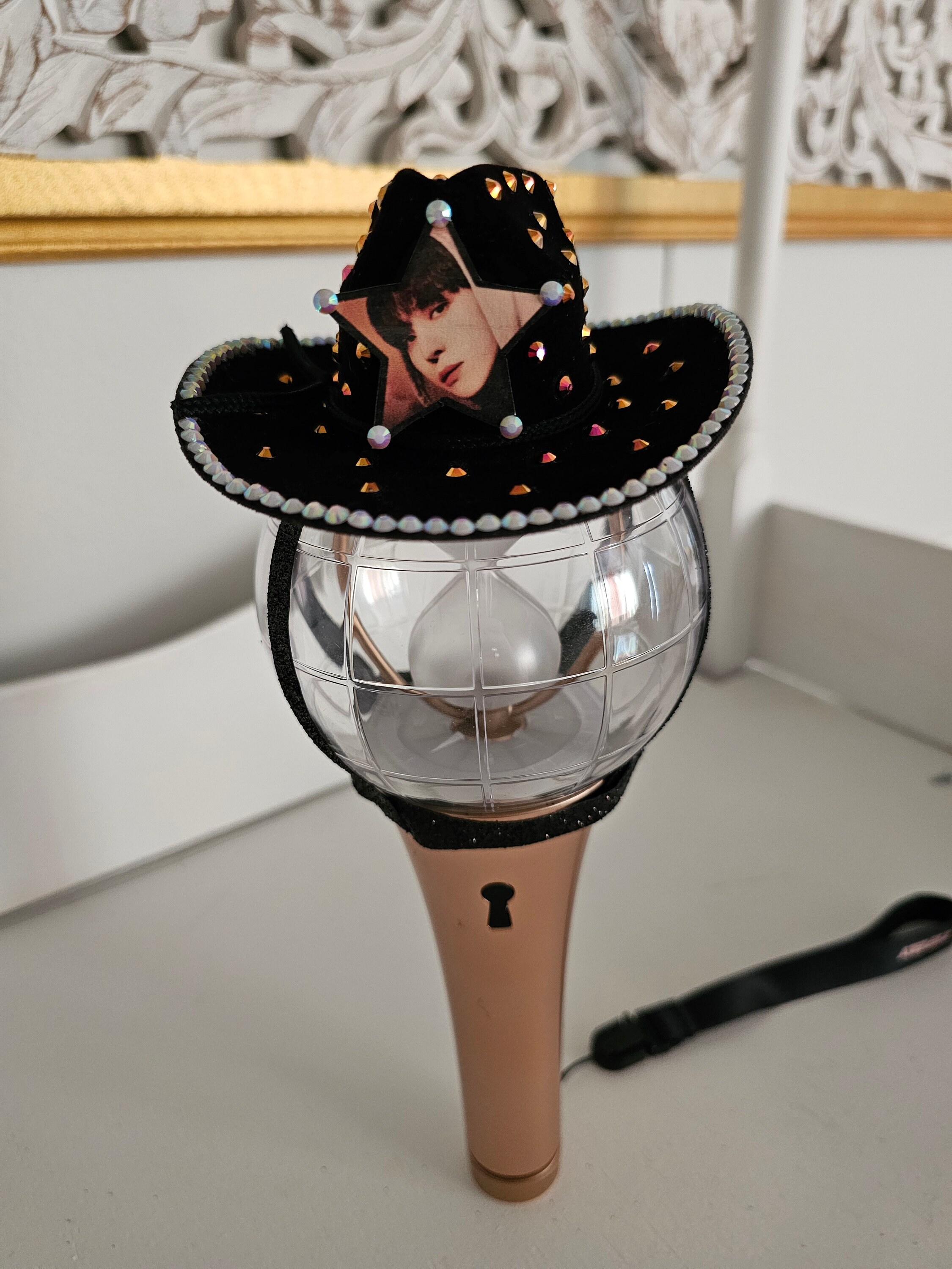 Kpopcowboy Custom Hat for Lightstick Etsy