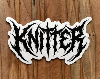 Adhesivo de fuente metálica Knitter - Adhesivo de vinilo mate resistente a la intemperie