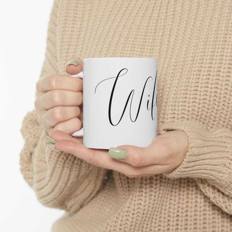Wifey Est 2025 Mug Engaged 2025 Bride Gift for 2025 Bride Mug Wife to