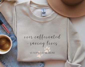 Vet Med Sweatshirt Vet Tech Gift for Veterinarian Shirt Vet Med Theme Veterinary Medicine Sweater