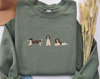 Spaniel Sweatshirt Springer Spaniel Hundepullover Spaniel Shirt für Spaniel Mama