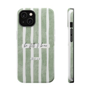 Be Still and Know Christian phone case Scripture Bible Verse Faith Phone Case image 9