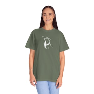 Border Collie T-Shirt Border Collie Hund Grafik-T-Stück Border Collie Geschenk für Hundeliebhaber Schafzüchter Shirt Bild 3