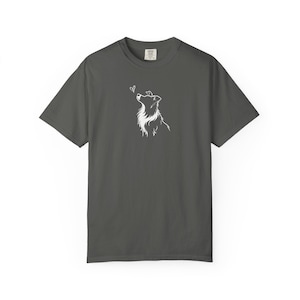 Border Collie T-Shirt Border Collie Hund Grafik-T-Stück Border Collie Geschenk für Hundeliebhaber Schafzüchter Shirt Bild 9