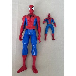Marvel Spider-Man Action Figure Lot, Large and Small Vintage, Collectible Toy image 1