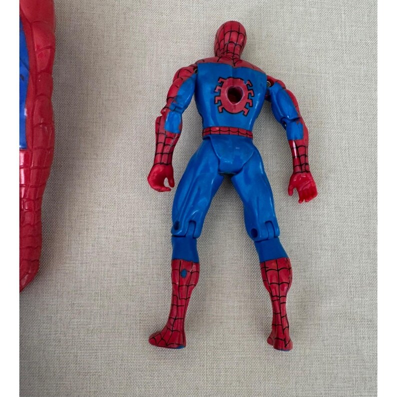 Marvel Spider-Man Action Figure Lot, Large and Small Vintage, Collectible Toy image 5
