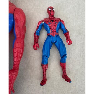 Marvel Spider-Man Action Figure Lot, Large and Small Vintage, Collectible Toy image 2
