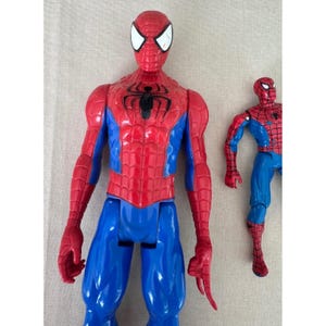 Marvel Spider-Man Action Figure Lot, Large and Small Vintage, Collectible Toy image 3