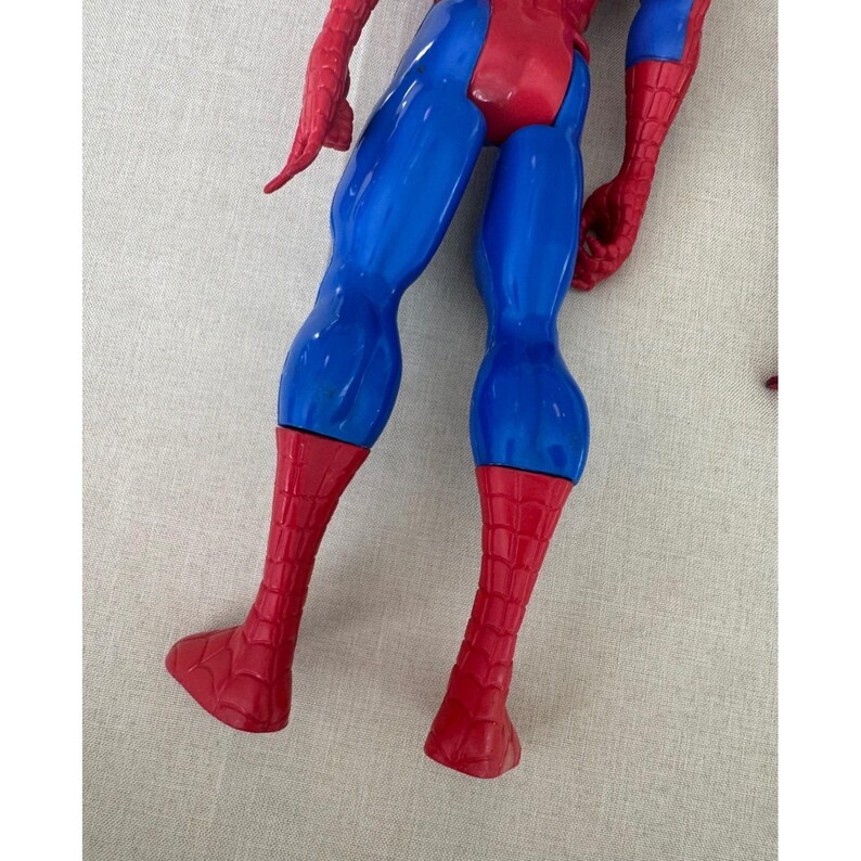 Marvel Spider-Man Action Figure Lot, Large and Small Vintage, Collectible Toy image 7