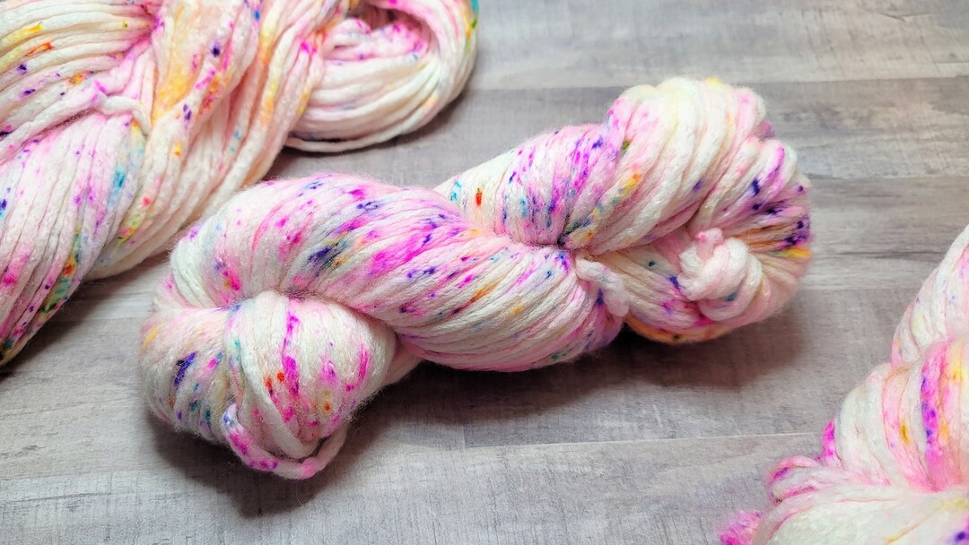 Confetti Pop Chain-ply Bulky Yarn | Speckles | 100% Superwash Merino ...