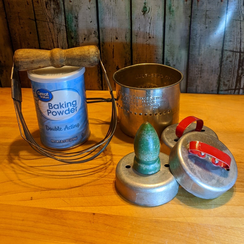 Vintage Androck Pastry Dough Blender Wood Handle Baking Etsy