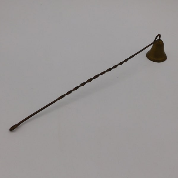 Brass Bell Candle Snuffer, Good Condition (6675)