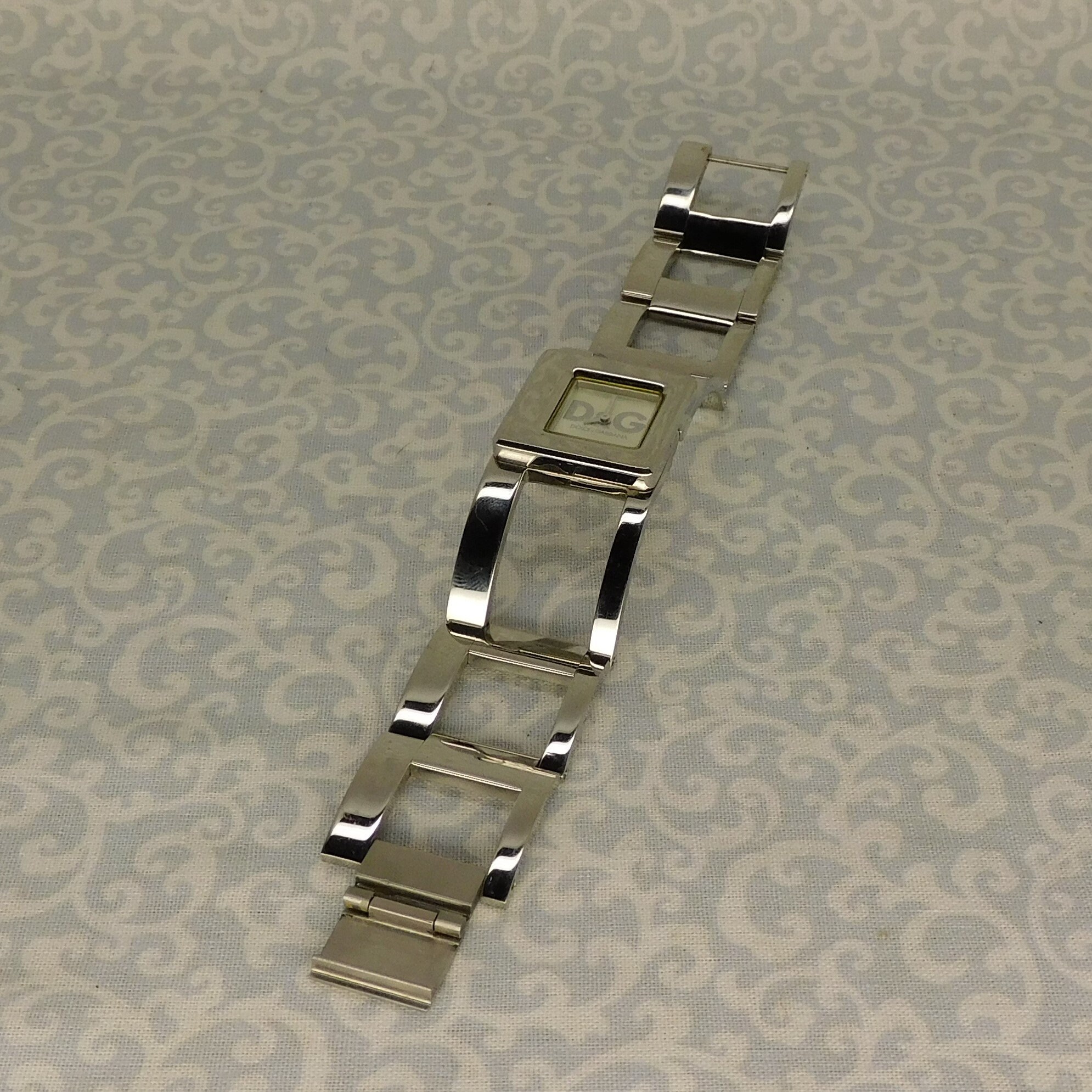 dolce gabbana time all stainless steel