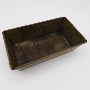 Vintage Ovenex Ekco No 47, Loaf Pan, Bread Pan, Farmhouse Decor (6509)