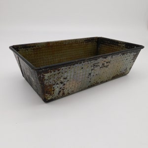 Vintage Ovenex Ekco No 47, Loaf Pan, Bread Pan, Farmhouse Decor (6512)