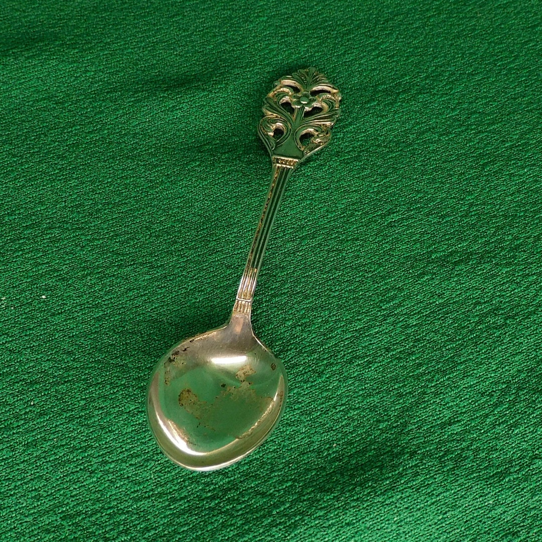Vintage Small Spoon Marked EPNS Made in Sweden Timeworn B43 Etsy